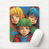 Autisme Bewustzijn - Zorg - Mousepad Muismat (Met muis)
