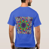 Autisme bewustzijnscadeau autistisch t-shirt (Achterkant)