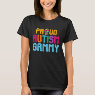 Autisme bewustzijnsdag Matching Familie Trots Auti T-shirt