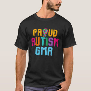 Autisme bewustzijnsdag Matching Familie Trots Auti T-shirt