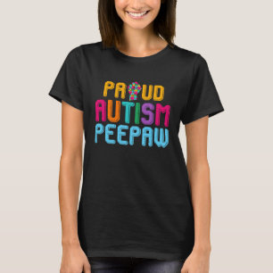 Autisme bewustzijnsdag Matching Familie Trots Auti T-shirt