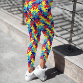 Autisme Bewustzijnspuzzel Leggings