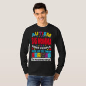 Autisme Big Momma mensen kijken op hun helden Risi T-shirt (Voorkant volledig)