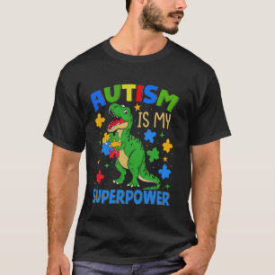 Autisme bij kinderen is mijn superkracht Grappig b T-shirt