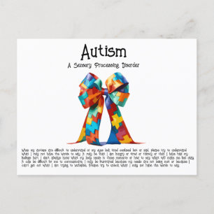 Autisme Briefkaart