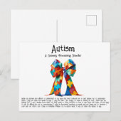 Autisme Briefkaart (Voorkant / Achterkant)