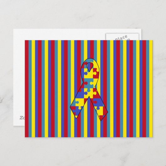 autisme briefkaart (Voorkant / Achterkant)