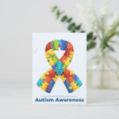 Autisme Briefkaart (Staand voorkant)