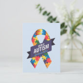 Autisme Briefkaart (Staand voorkant)