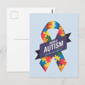 Autisme Briefkaart (Voorkant / Achterkant)