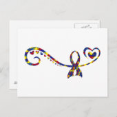 autisme briefkaart (Voorkant / Achterkant)