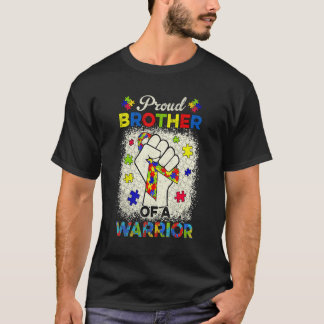 Autisme Broer Van Autisme Bewustzijn Warrior Steun T-shirt