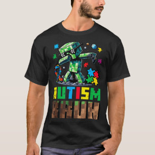 Autisme bruh dab ass bewustzijn gamer jongens kind t-shirt