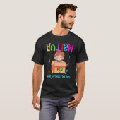 Autisme Buiten Het Doos Jongen Autisme Bewustzijn T-shirt (Voorkant volledig)