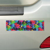Autisme Bumpersticker (Op auto)