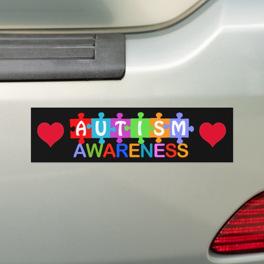 Autisme Bumpersticker (Op auto)