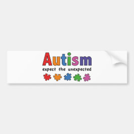 Autisme Bumpersticker