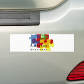 Autisme Bumpersticker (Op auto)