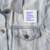 Autisme Button - Square (In situ)