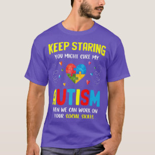 Autisme cadeaus voor mannen Adult Aspie ADHD Aware T-shirt