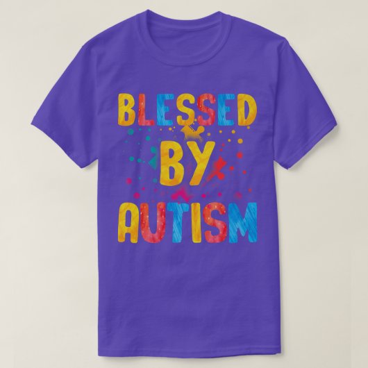 Autisme cadeaus voor mannen en ADHD-bewustzijn Vol T-shirt (Design voorkant)