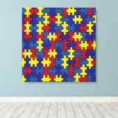 Autisme Canvas Afdruk (Insitu (Houten vloer))