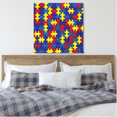 Autisme Canvas Afdruk (Insitu (Slaapkamer))