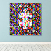 Autisme Canvas Afdruk (Insitu (Houten vloer))