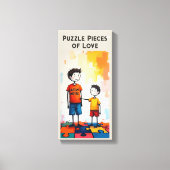 Autisme Canvas Afdruk (Voorkant)