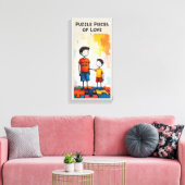 Autisme Canvas Afdruk (Insitu (Woonkamer))