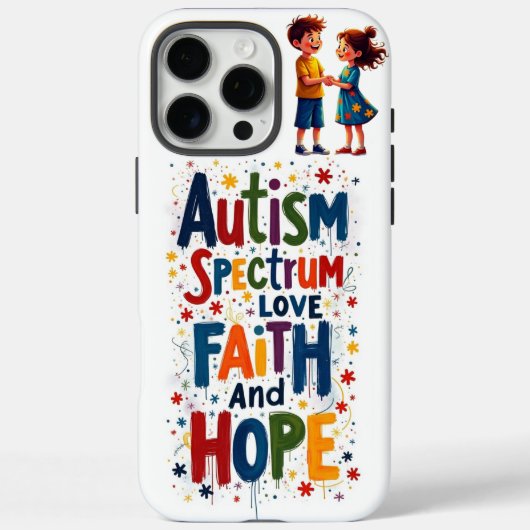 Autisme Case-Mate iPhone Case (Achterkant)