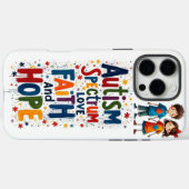 Autisme Case-Mate iPhone Case (Achterkant (horizontaal))