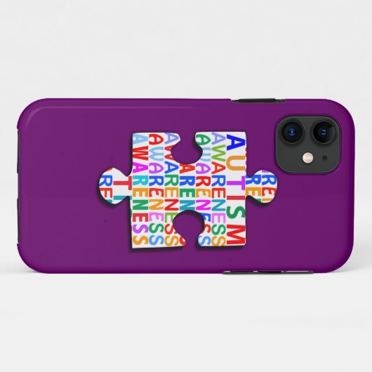 Autisme Case-Mate iPhone Case (Achterkant (horizontaal))