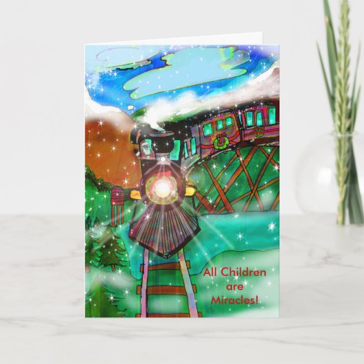 Autisme Charity Christmas Kaart (Voorkant)