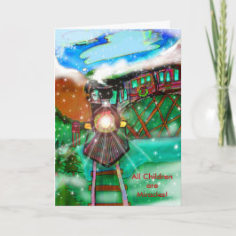 Autisme Charity Christmas Kaart