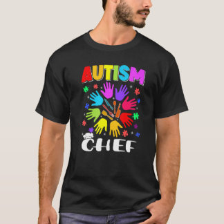 Autisme Chef Puzzel Autisme Bewustzijn Autistisch  T-shirt