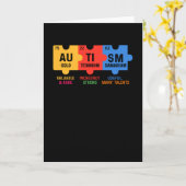 Autisme chemie make-up kaart (Gele Bloem)