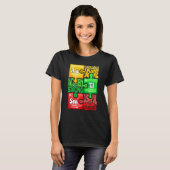 Autisme Chemisch Element T-shirt (Voorkant volledig)
