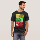 Autisme Chemisch Element T-shirt (Voorkant volledig)