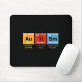 Autisme Chemistry Periodic Table Elements Autism A Muismat (Met muis)