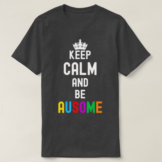 Autisme Classic TShirt (Design voorkant)