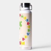 Autisme Dag Waterfles (Achterkant)