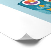 Autisme - Dagelijkse activiteiten grafiek Poster (Hoek)