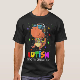 Autisme Dansen Op Een Andere Beat Dinosaur Rex T-shirt