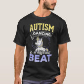 Autisme dansend to a other beat - dansing unico t-shirt (Voorkant)