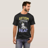 Autisme dansend to a other beat - dansing unico t-shirt (Voorkant volledig)