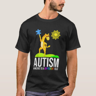 Autisme dansend voor een ander slaan grappig bewus t-shirt