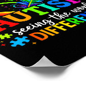 Autisme de wereld anders zien autisme poster (Hoek)