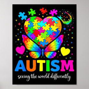 Autisme de wereld anders zien autisme poster