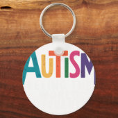 Autisme: de wereld anders zien, steun autisme sleutelhanger (Voorkant)